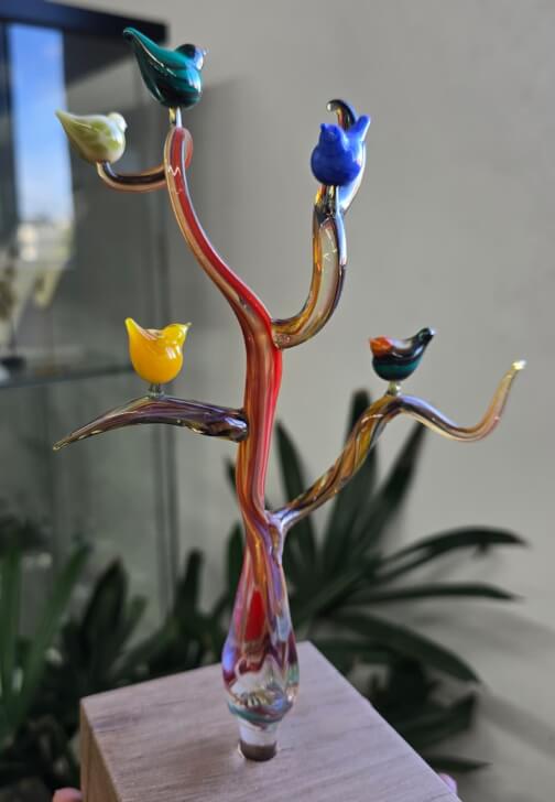 Glass Sculpting Class: Birds in a Tree