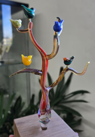 Glass Sculpting Class: Birds in a Tree