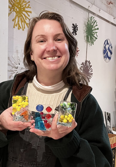 Glass Tealight Candle Holder Workshop for Absolute Beginners