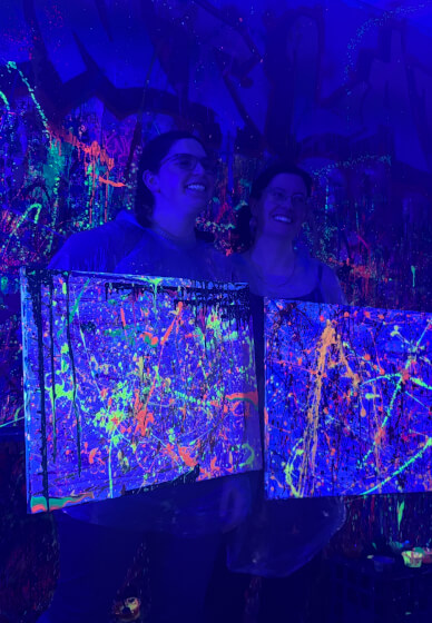 Glow in the Dark Paint Lab Workshop