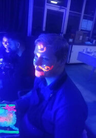 Glow in the Dark Paint , Sip and Night Tour
