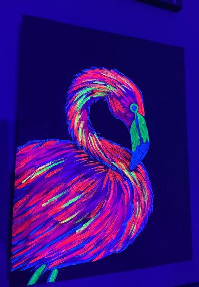 Glow in the Dark Painting Workshop Fun for All Ages
