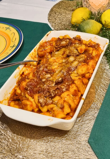 Gnocchi and Slow Cooked Ragu Cooking Class