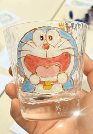 Gold-Lining Glass and Night Light Class