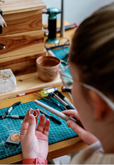 Gold or Silver Ring Making Class