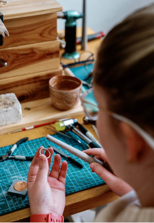 Gold or Silver Ring Making Class