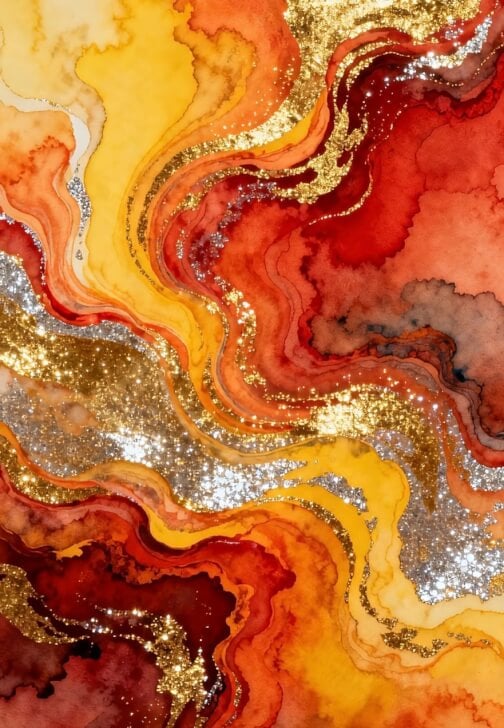 Golden Foil Paint and Sip Class