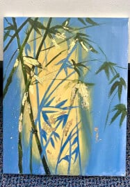 Golden Foil Paint and Sip Class