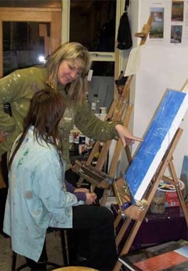 'Golden Tears - Klimt Tribute' - 5 Hour Painting Workshop