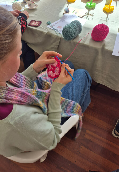 Granny Squares Crochet Workshop