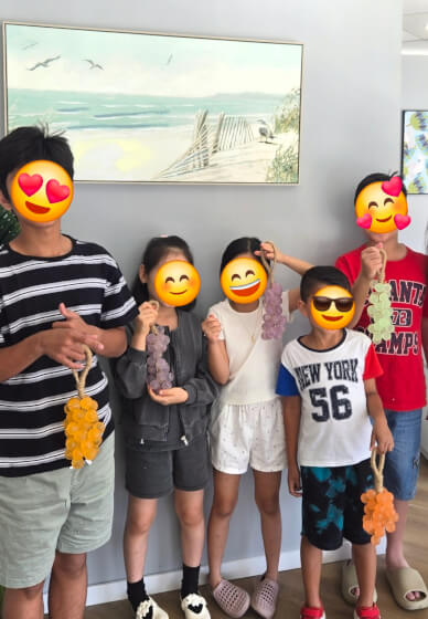 Grapes Soap School Holiday Kids Creativity Class