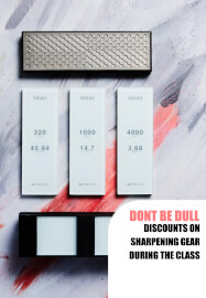 Group Knife Sharpening Class