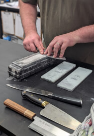 Group Knife Sharpening Class