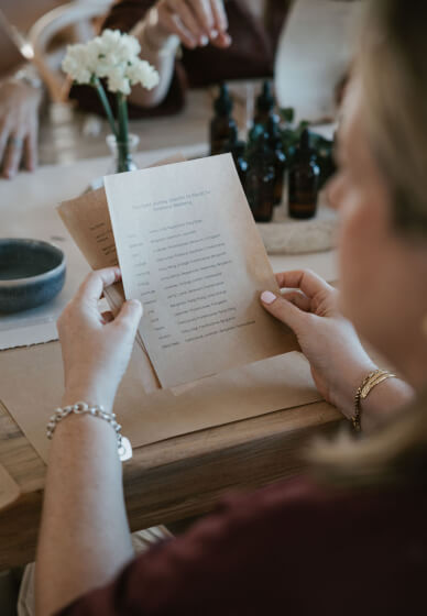 Guided Botanical Scent Journey Class