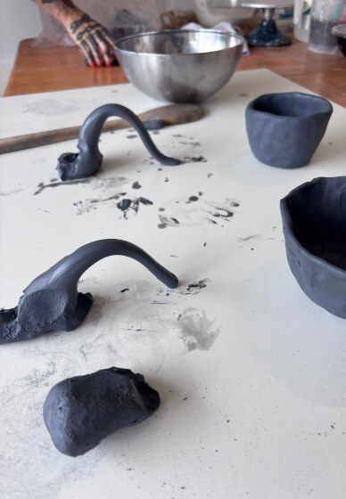 Guided Clay Sculpting Class
