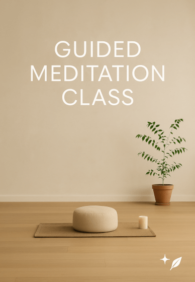 Guided Meditation Class