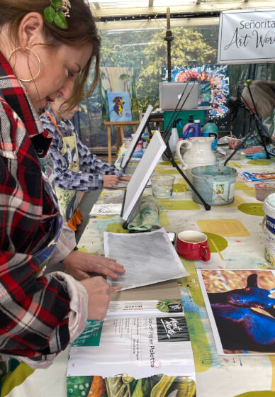 Half Day Workshop: Paint Your Pet Pop Art Style