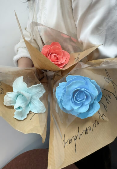 Halloween and Christmas Clay Flower Workshop