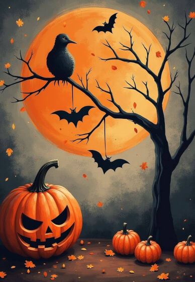 Halloween Painting Class