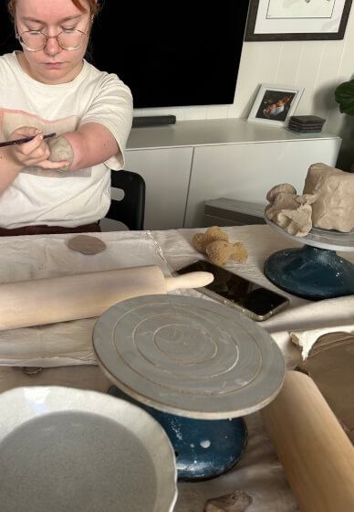 Hand Building Clay Workshop with Prosecco