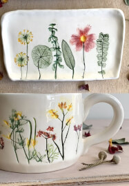 Hand Building Pottery Class: Inspired by Nature