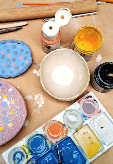 Hand Building Pottery Class