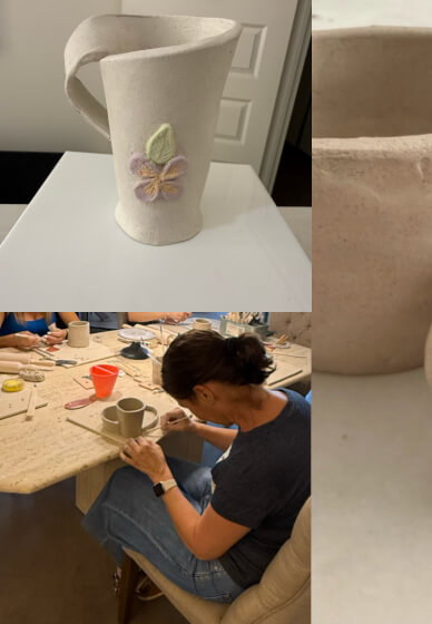 Hand Building Pottery Class