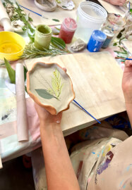 Hand Building Workshop: Botanical Handmade Dinnerware