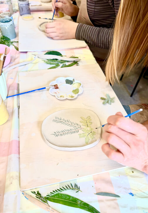 Hand Building Workshop: Botanical Handmade Dinnerware