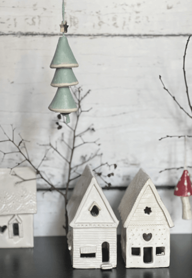 Hand Building Workshop: Ceramic Winter House
