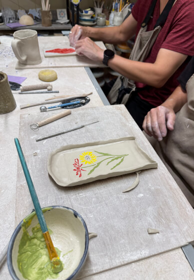 Hand Building Workshop: Mug and Tray Set
