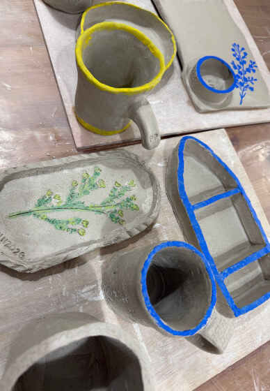 Hand Building Workshop: Mug and Tray Set