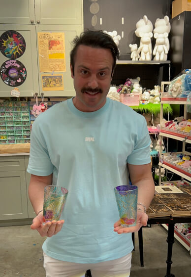 Hand Drawn Glass Workshop
