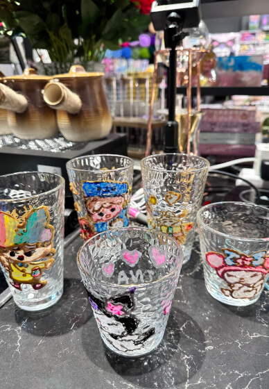 Hand Drawn Glass Workshop