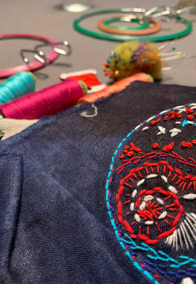 Hand Embroidery Course for Beginners - 4 X Sessions