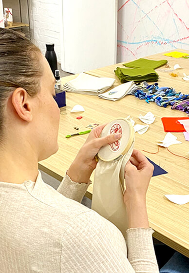 Hand Embroidery Workshop: Create Your Own Embroidered Napkins
