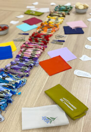 Hand Embroidery Workshop: Create Your Own Embroidered Napkins