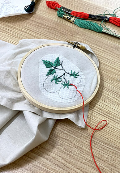 Hand Embroidery Workshop: Create Your Own Embroidered Napkins