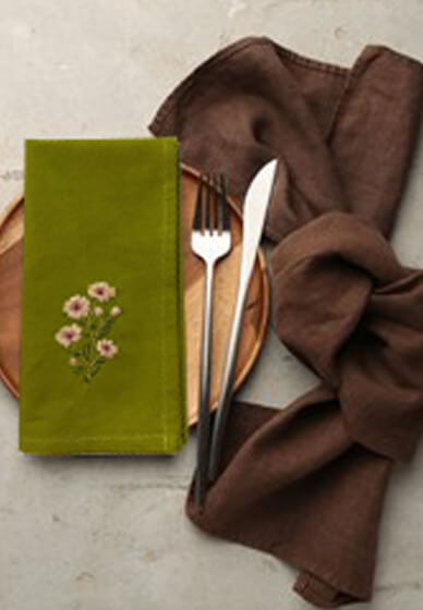 Hand Embroidery Workshop: Create Your Own Embroidered Napkins