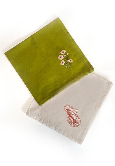 Hand Embroidery Workshop: Create Your Own Embroidered Napkins