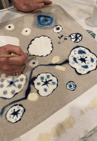 Hand Painting with Indigo Workshop