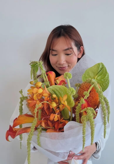 Hand-Tied Flower Bouquet Arranging Class