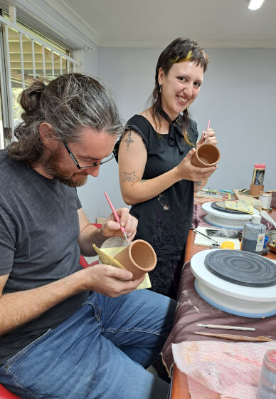 Handbuilding Pottery Class