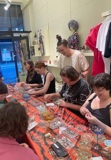 Handmade Beaded Barrette Clip Workshop