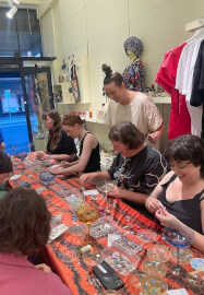 Handmade Beaded Barrette Clip Workshop