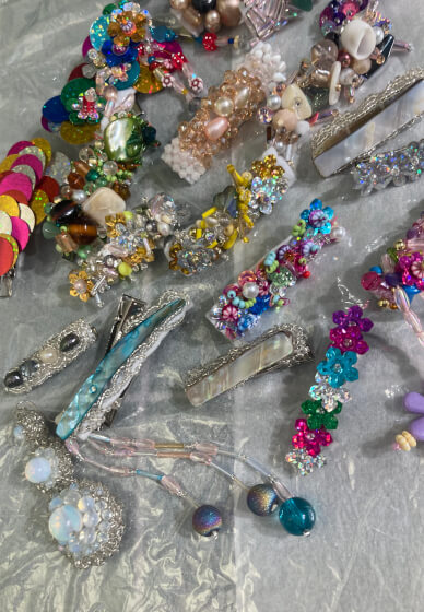 Handmade Beaded Barrette Clip Workshop