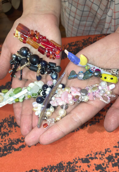 Handmade Beaded Barrette Clip Workshop
