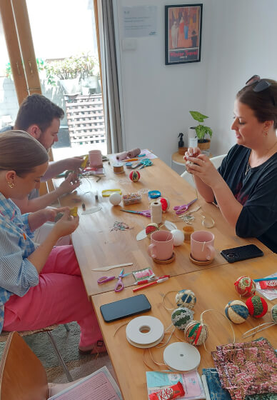 Handmade Christmas Bauble Workshop