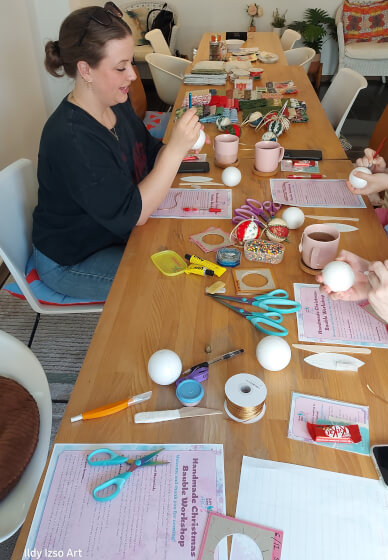 Handmade Christmas Bauble Workshop