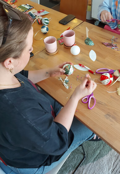 Handmade Christmas Bauble Workshop